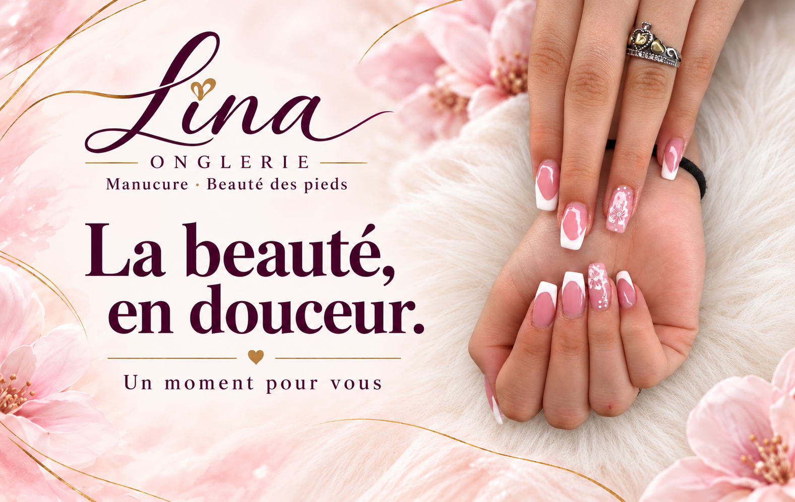 Lina Onglerie — Un moment pour vous. Manucure et beauté des pieds.